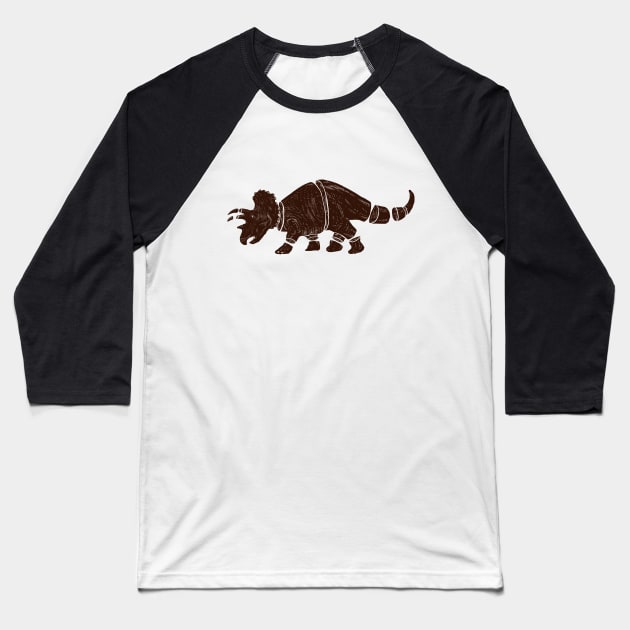 Triceratops life Baseball T-Shirt by barmalisiRTB